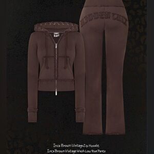 HIDDEN CULT INCA BROWN VINTAGE SWEATSUIT🤎🤎🤎